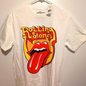 Men Short Sleeve Shirt Rolling Stone